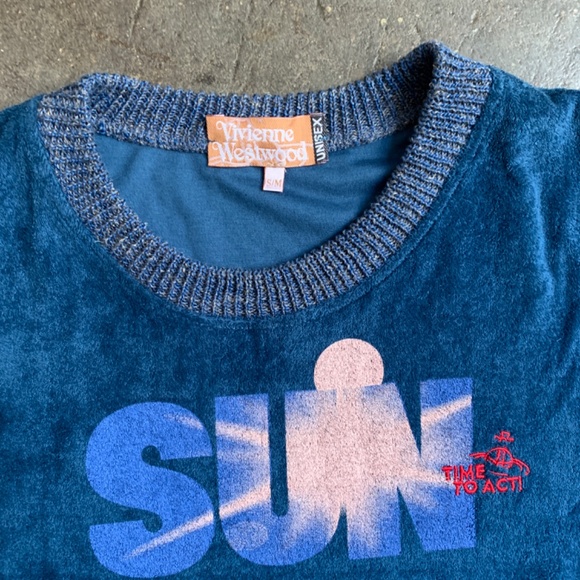 Vivienne Westwood 2015 Unisex Rare Flax / Silk Security Long T Shirt / Dress - Picture 9 of 11